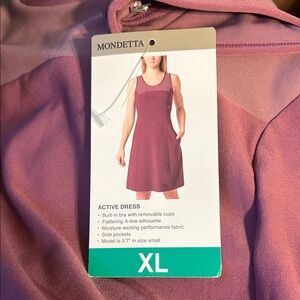 Mondetta Women's Mauve Mini Dress